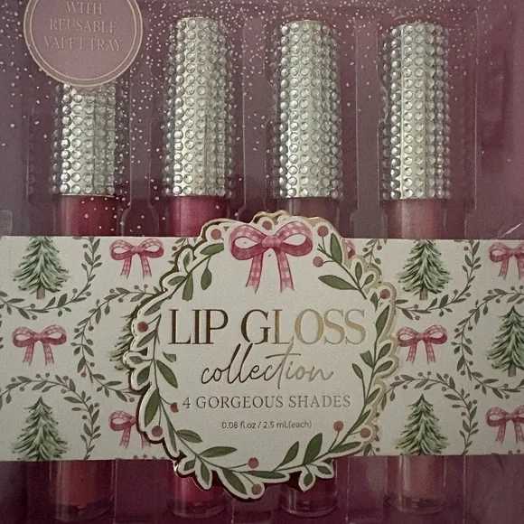 New Pink Roaring 20's eyeshadow palette and lip gloss collection sealed packages - Picture 3 of 3